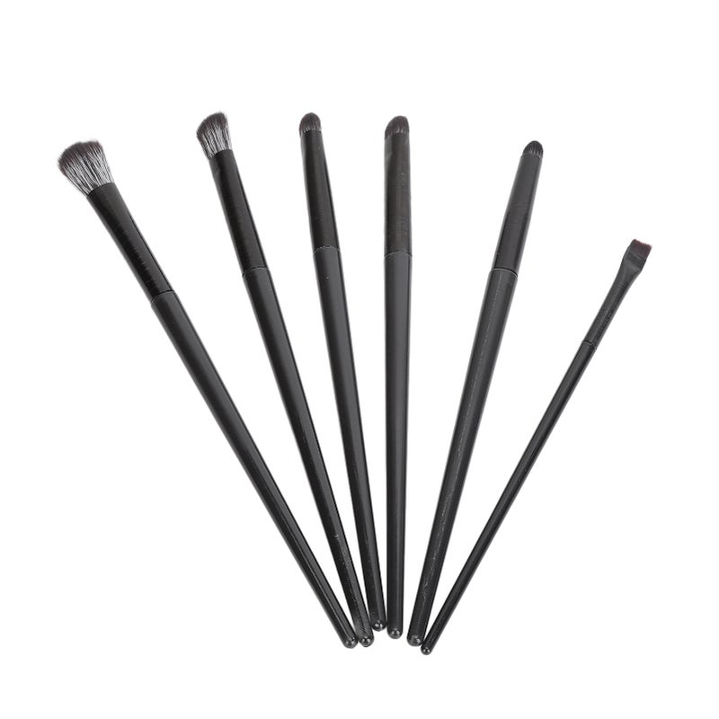 6pcs Eye Shadow Brushes Soft Fluffy Hair Easy Coloring Comfortable Grip Detail Makeup Brush Kit for Eyes - Image 5