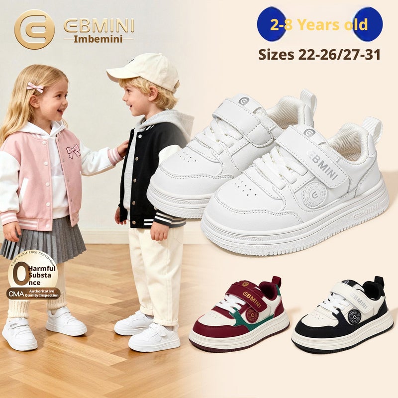 Yingbeimini Kids Casual Sneakers Non-slip Soft Sole - Image 1