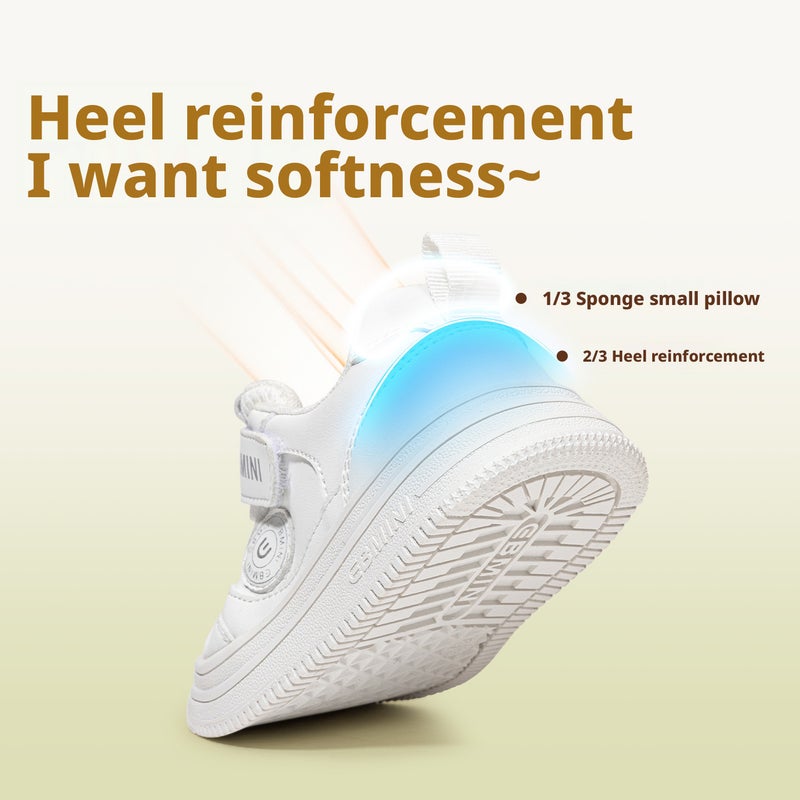 Yingbeimini Kids Casual Sneakers Non-slip Soft Sole - Image 3