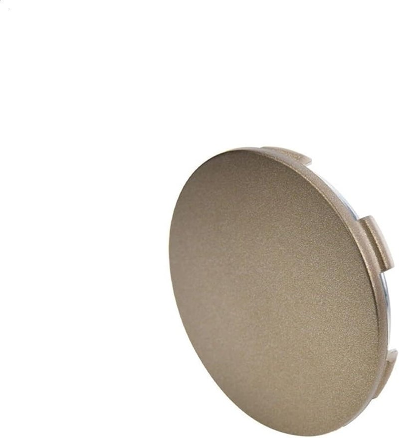 68mm Bronze 4Pcs Blank Center Cap Flat and Curved Wheel Hub Cover for Rims - Image 5