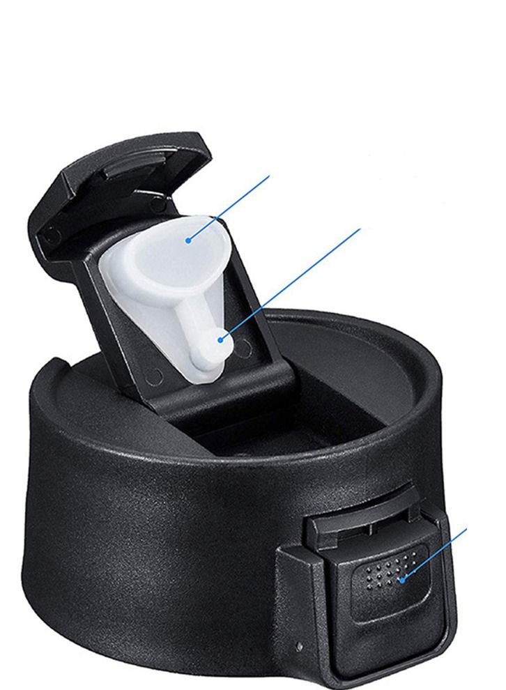 Taiahiro Stainless Steel Water Bottle (Cold for 48 Hrs, Hot for 24 Hrs)Vacuum Insulated Water Bottle with Straw Lid and Flex Cap (Double Wall, Wide Mouth, BPA Free, Leak Proof, Sweat Free) - Image 3