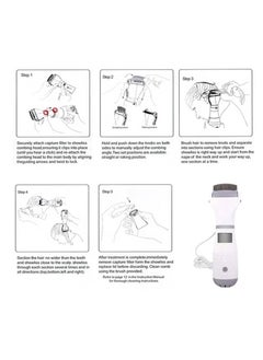 SYOSI Electric Anti-Lice Comb - Ergonomic, Safe & Effective Lice Removal for Children & Pets - Professional Hair Filter Tool with Enhanced Features  - Image 2