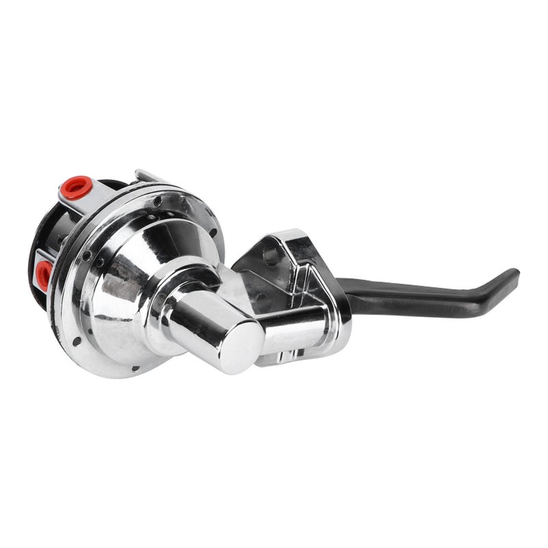 Mechanical Fuel Pump Double Valve Chrome Plated Replacement for FORD SMALL BLOCK WINDSOR V8 221‑351 - Image 4