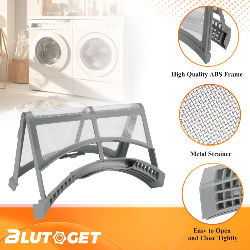 Blutoget 2025 شاشة حافظة مرشح الوبر Dc61-02595A Ap4578777 من Blutoget-Dryer Lint Trap Filter تناسب Samsung Dryer-Dve45T6000W Dv42H5200Ew/A3 Dv42H5000Ew/A3 2069505 Ps4206799 Eap4206799 - Image 2