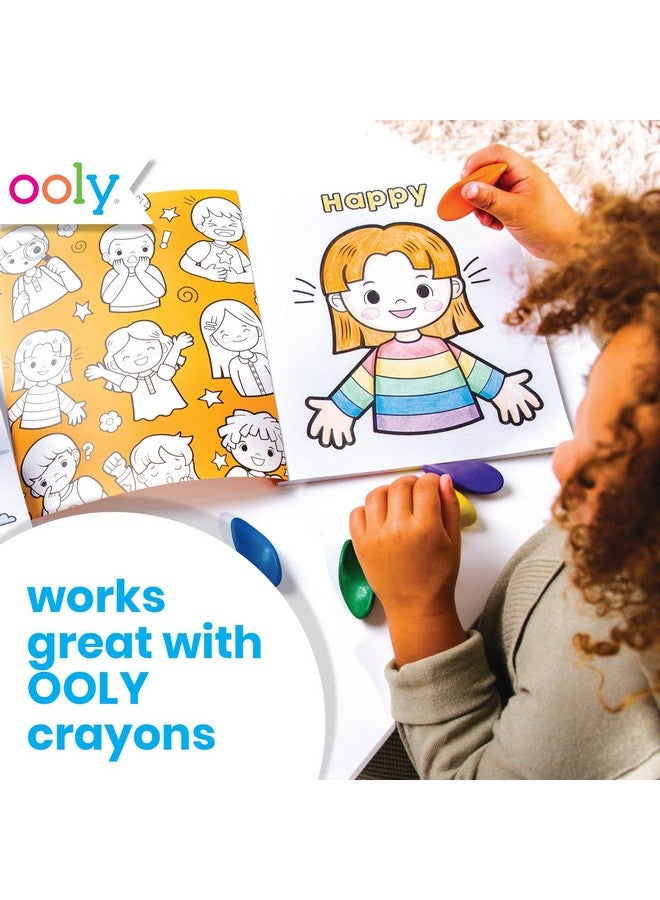 Ooly Coloring Book For Toddlers, Fun Activity Coloring Pages For Kids, 31 Perforated Pages 8"X10" To Hang, Great Kid'S Activities For School, Birthday Parties, Stocking Stuffer [My First Opposites] - Image 4