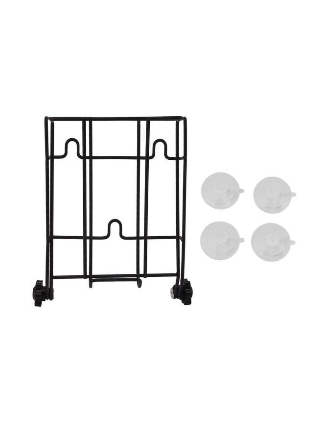 xozgdovg - Stainless Steel Foldable Ice Scoop Holder Metal Heavy Duty Ice Maker Scoop Holder for Ice Maker Kitchen Freezer Bar Party Wedding S - Image 1
