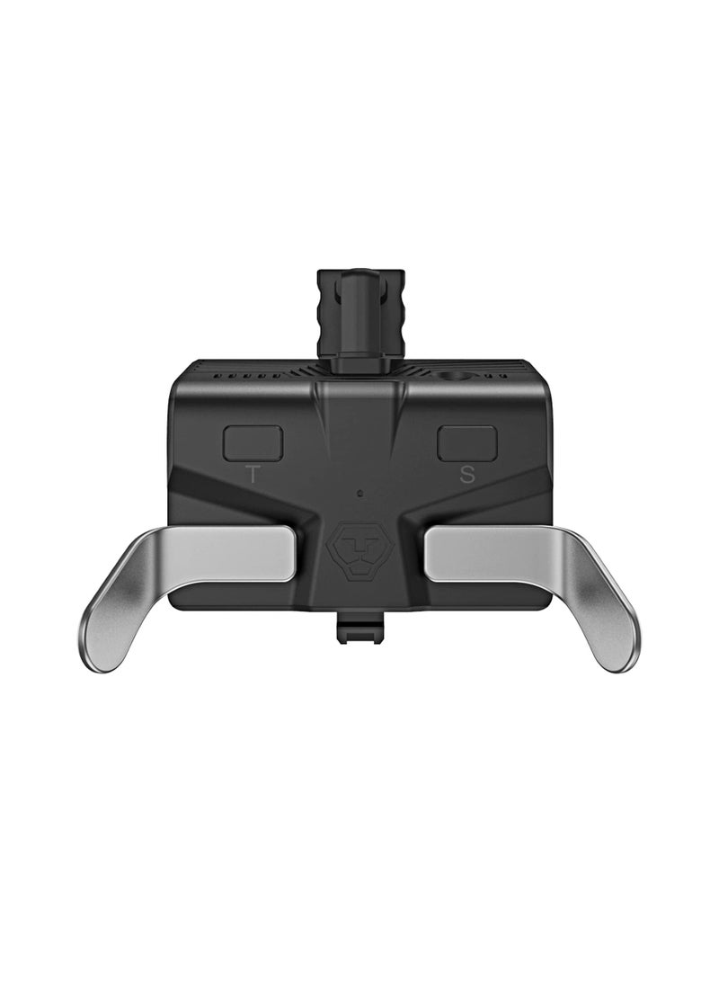 Controller Paddles for Xbox Series S / X Controller, Paddles with Memory Function 2 Metal Back ons 3.5mm Audio Jack for  Xbox Series S / X Controller (Not for Xbox One Controller) - Image 1