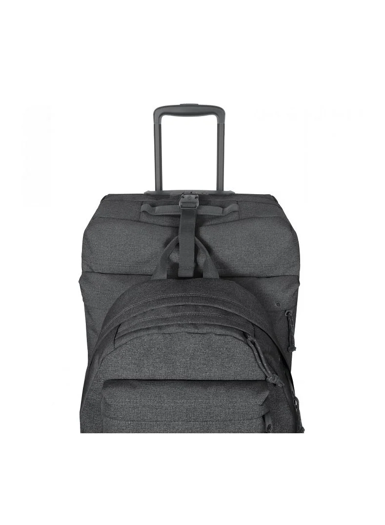 EASTPAK Double Tranverz L large travel trolley Black Denim EK0A5B8977H