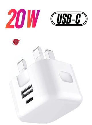 Galaxy A04 / A04s / A04 Core USB C Charger Plug 20W Dual Port USB C Fast Charger PD&QC 3.0 USB C Charging Plug Power Delivery Wall Adapter For Samsung Galaxy A04 / A04S / A04 Core (WHITE) - pzsku/ZDD9BADA3AF361D95734BZ/45/_/1738266762/58002659-0bde-4459-b5e8-99732af20122