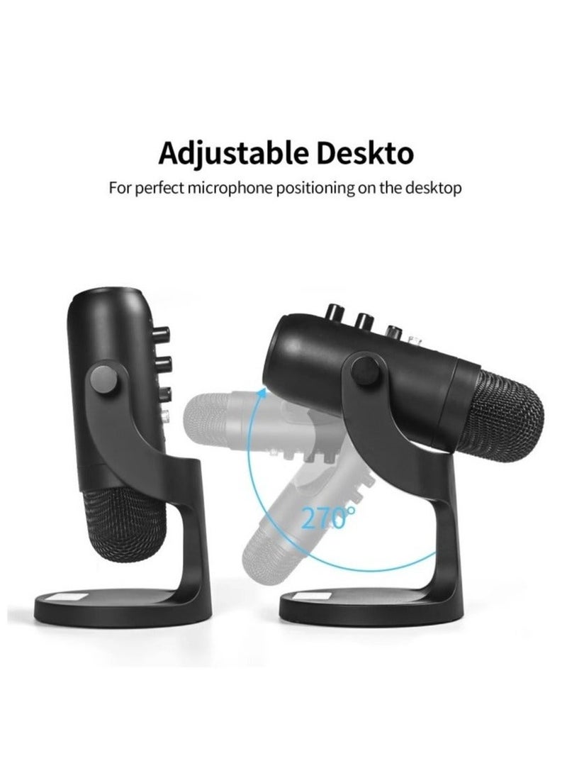 JMARY MC-PW8 USB Desktop Condenser Microphone - Image 2