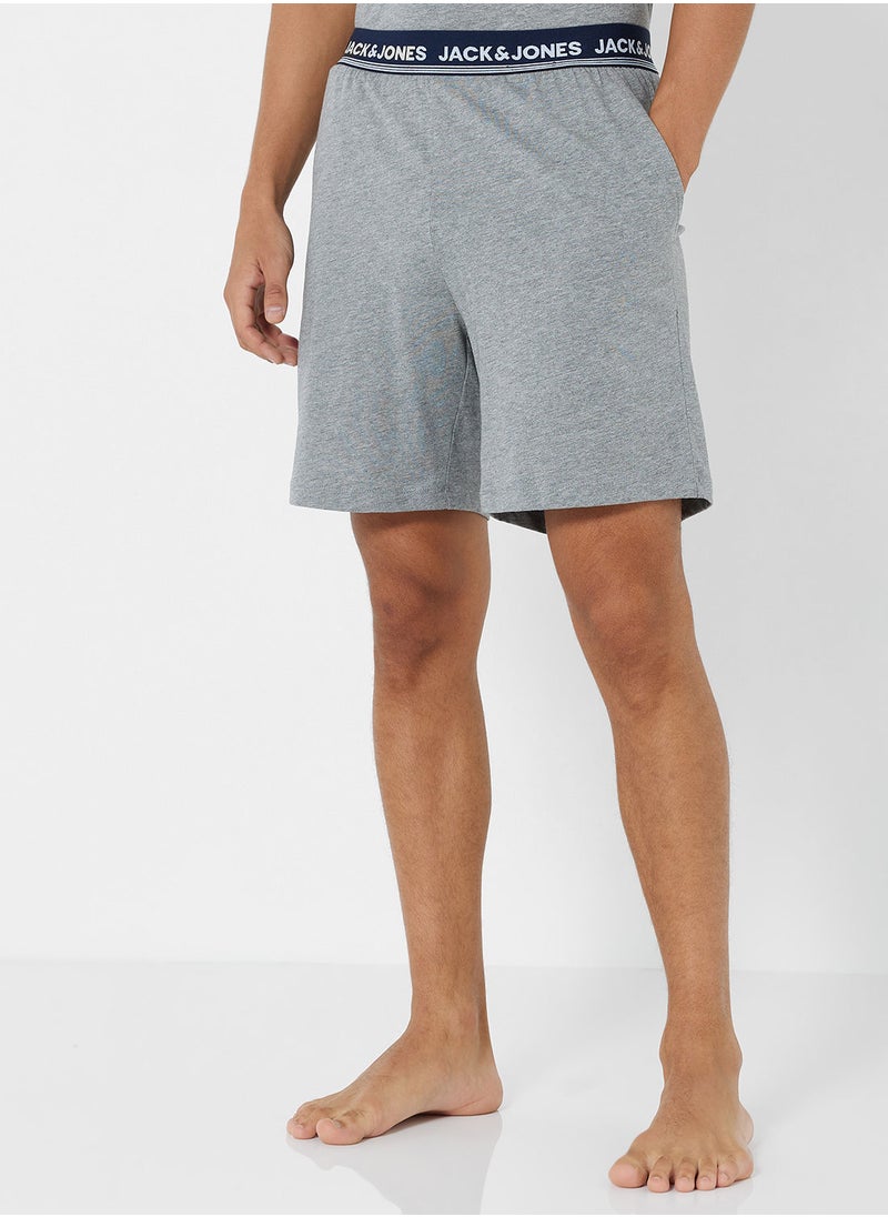 JACK & JONES - Basic Loungewear T-Short and Shorts Set - Image 1