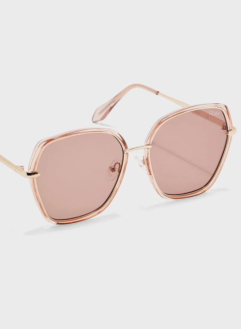 Quay Verve Oversized Sunglasses