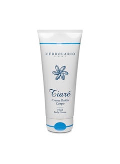 LErbolario Tiare Fluid Body Cream 67 oz  Body Lotion  With Tiare Flowers  With Monoi and Coconut Milk  Floral Fruity Scent  CrueltyFree