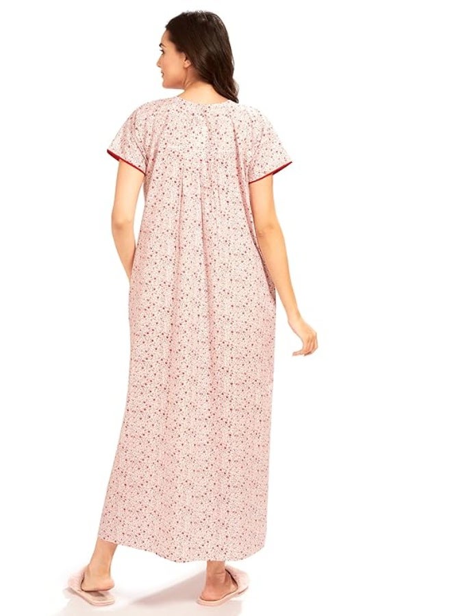 AV2 Store AV2 Women Printed Feeding/Nursing/Maternity Nighty - Image 4