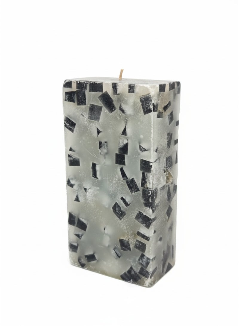 Home decor rectangle long candle