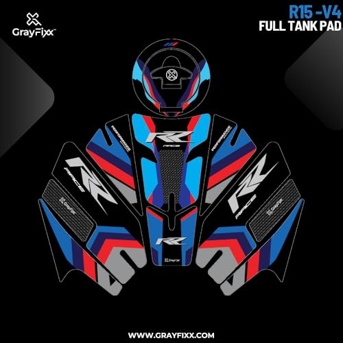 Grayfixx Full Tank Sticker for R15 V4 | R15 V4 Sticker, Pack of 1 - Image 2