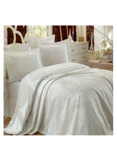 Family Bed quilt Set Jacquard 2 pieces size 180 x 240 cm model 404 from Family Bed  - Image 1