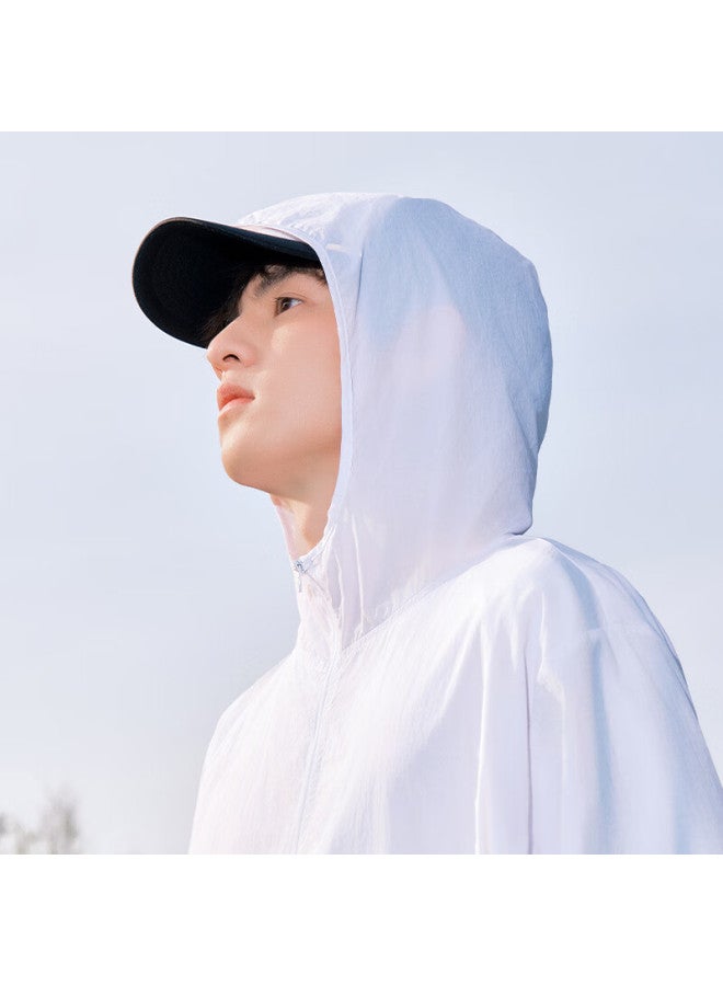 Mingchuang Youpin Miniso Outdoor Ice Silk Sun Protection Clothing For Men Summer New Anti-uv Loose Men's Sun Protection Clothing Z Grey L - Image 4