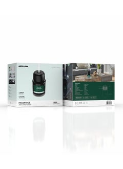 GREEN LION Fragrance Air Diffuser Multi-Mode with Light Indicator / Type-C Charger / Rechargeable / 160ml Capacity / Luxury Scent / 3 Spray Modes - Black  - Image 3