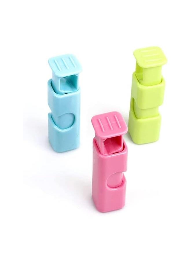 Generic - PULABO 1 Pack of 4 Pieces Food Sealing Clips, Bread Bag Clips Superior Locking Type Bag Clip, Pocket Sealing Clamp for Food, Bread Bag Popular - Image 1