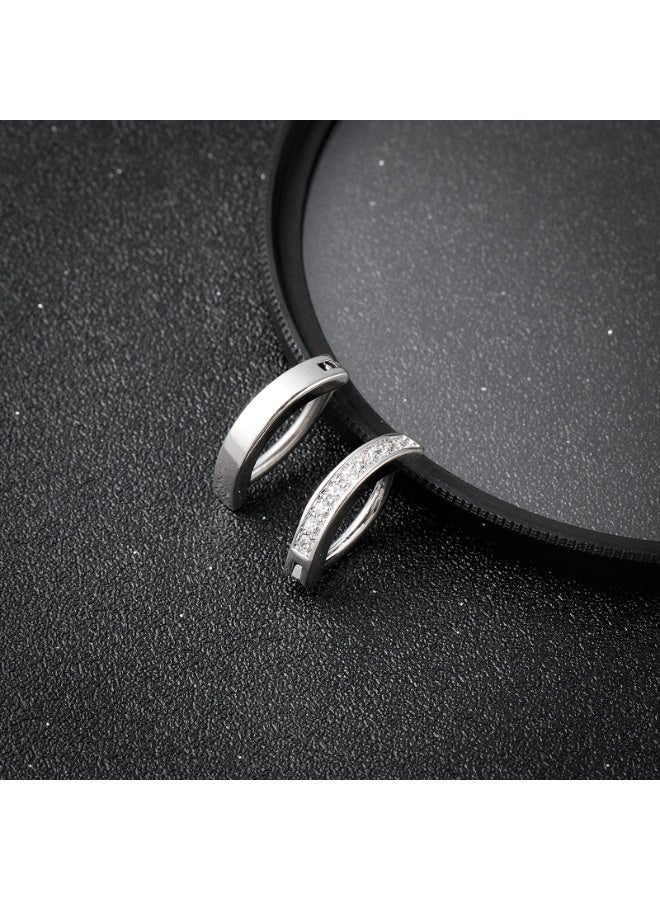 2 Pcs 14G Belly Button Rings Belly Rings for Women CZ Opal Navel Rings Belly Piercings Jewelry Belly Barbells Stainless Steel Body Belly Button Piercing Jewelry - Image 5