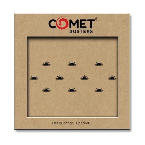 Comet Busters Traditional Sun Design Black Bindi (BIN1035)(6mm) - Image 5
