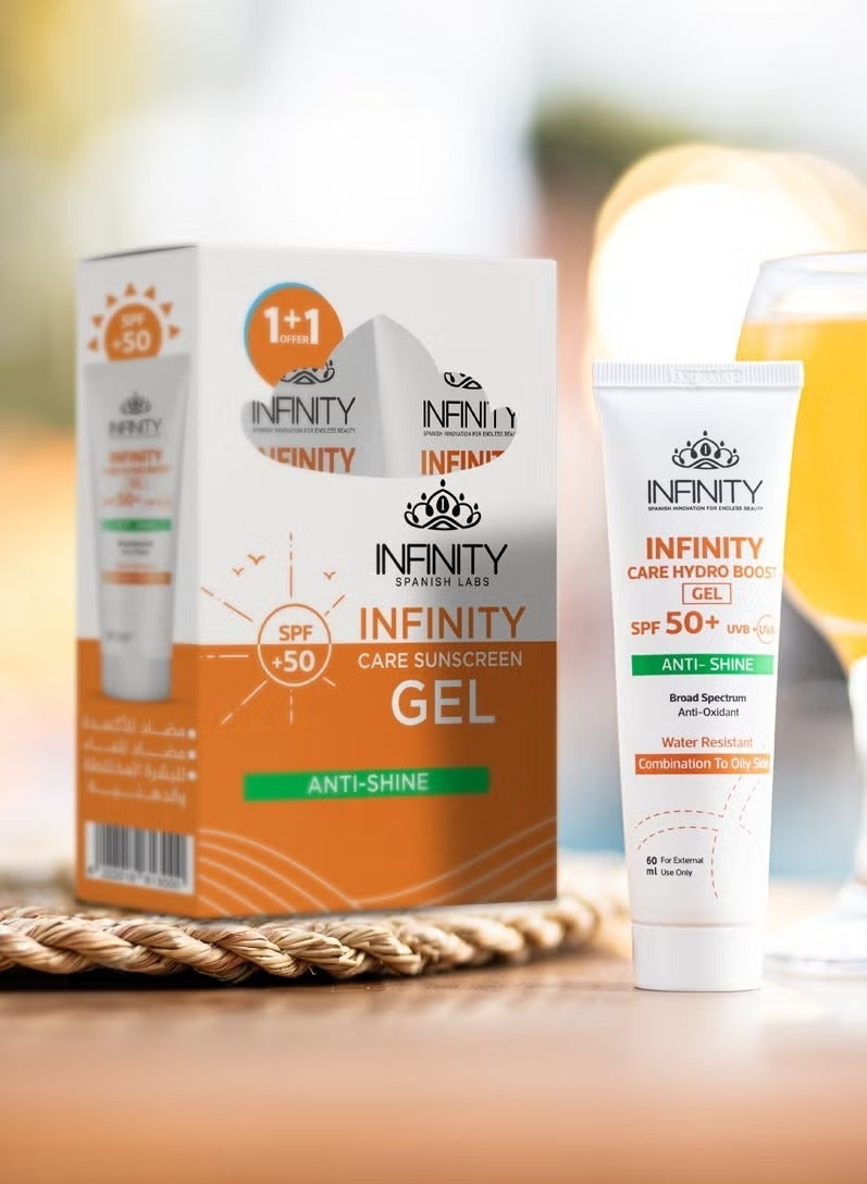 إينفينيتي جل إنفينيتي كير هيدرو بوست بعامل حماية من الشمس 50+ اشترِ 1 واحصل على 1 مجانًا - Image 2