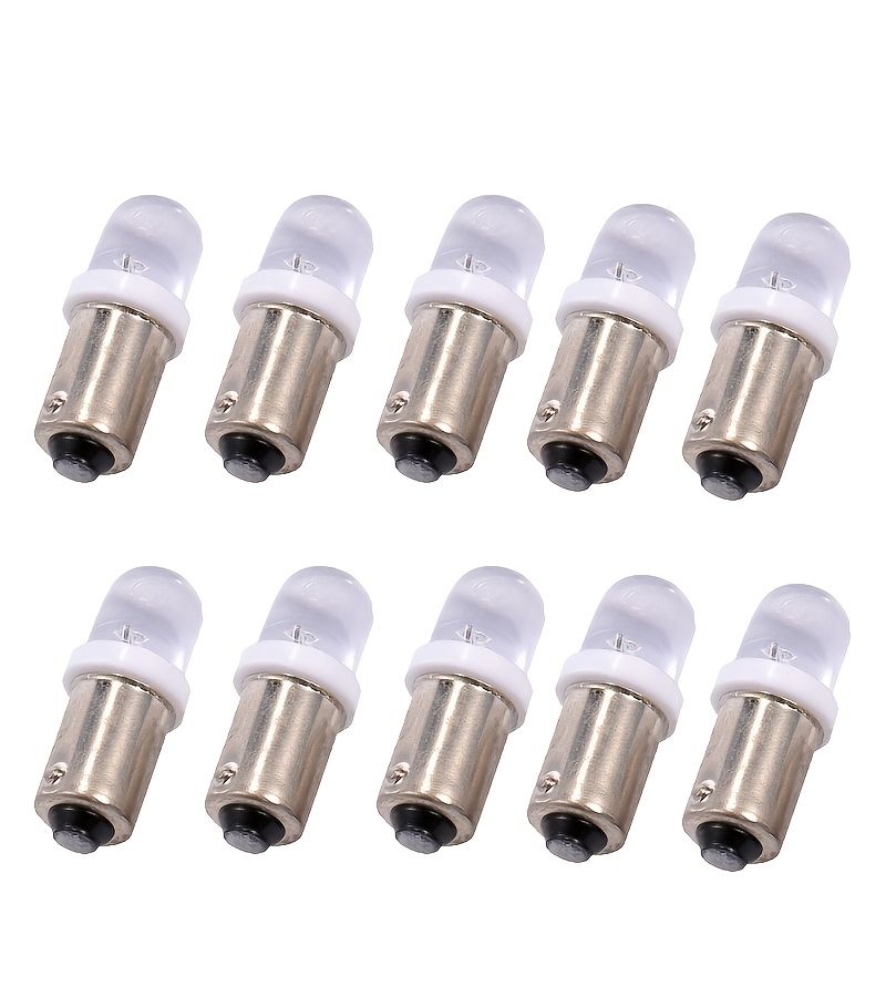 20 قطعة BA9S 1LED ضوء قبعة القش لأضواء لوحة السيارة وأضواء القراءة وأضواء الأبواب وأضواء الرجوع للخلف قابس - Image 4