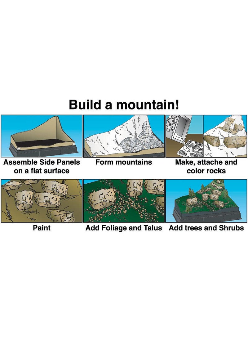 Woodland Scenics Woodland Scenics Diorama Kit  Mountain  - Image 3
