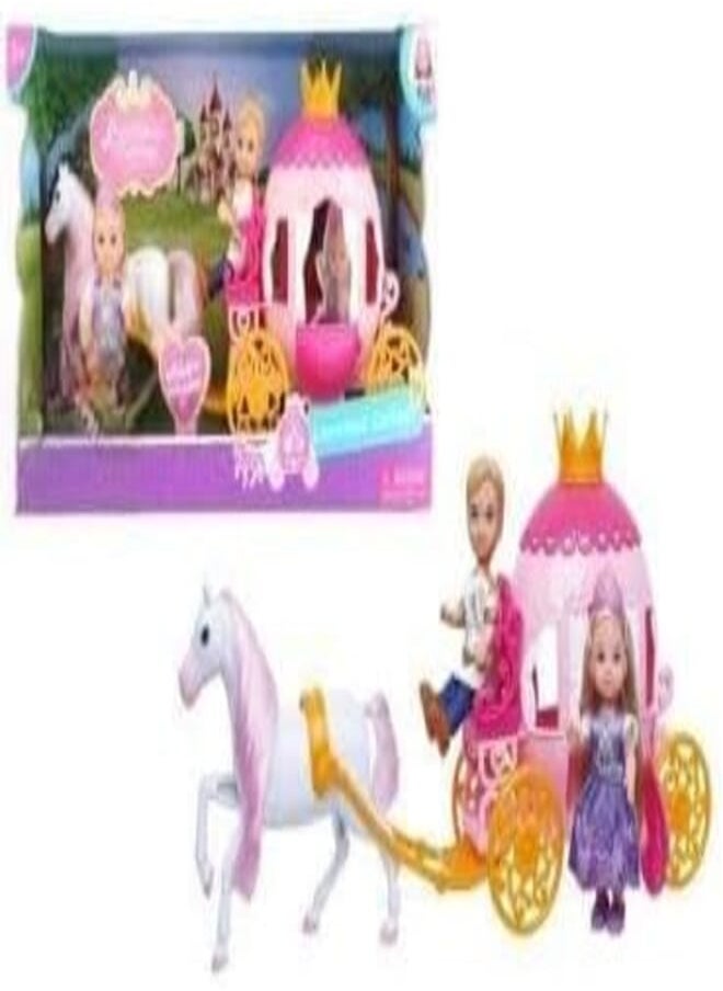 Kiki Love 2 Piece Horse & Cart 