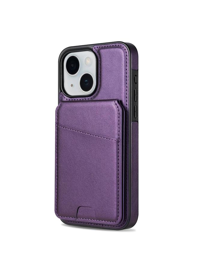 S-TOP Case For iPhone 14 Plus Skin Feel Detachable Card Bag Magsafe Phone Case - Image 2