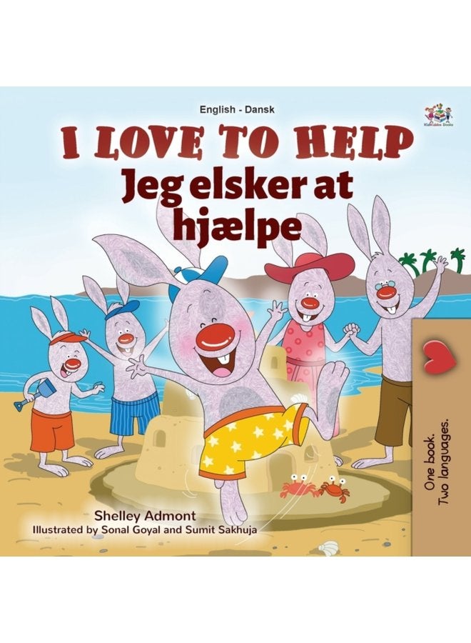 I Love to Help English Danish Bilingual Children s Book - Paperback