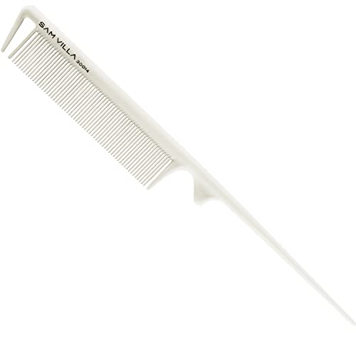 Sam Villa Signature Series Rat Tail Comb Cutting, Styling & Teasing Comb - Image 1