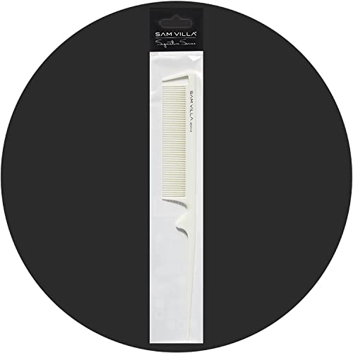 Sam Villa Signature Series Rat Tail Comb Cutting, Styling & Teasing Comb - Image 5