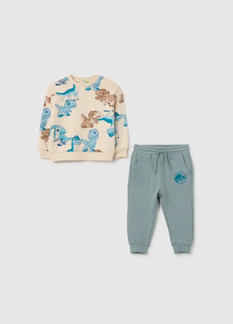 او في اس MULTICOLOUR REGULAR FIT PURE COTTON KIDS' SET