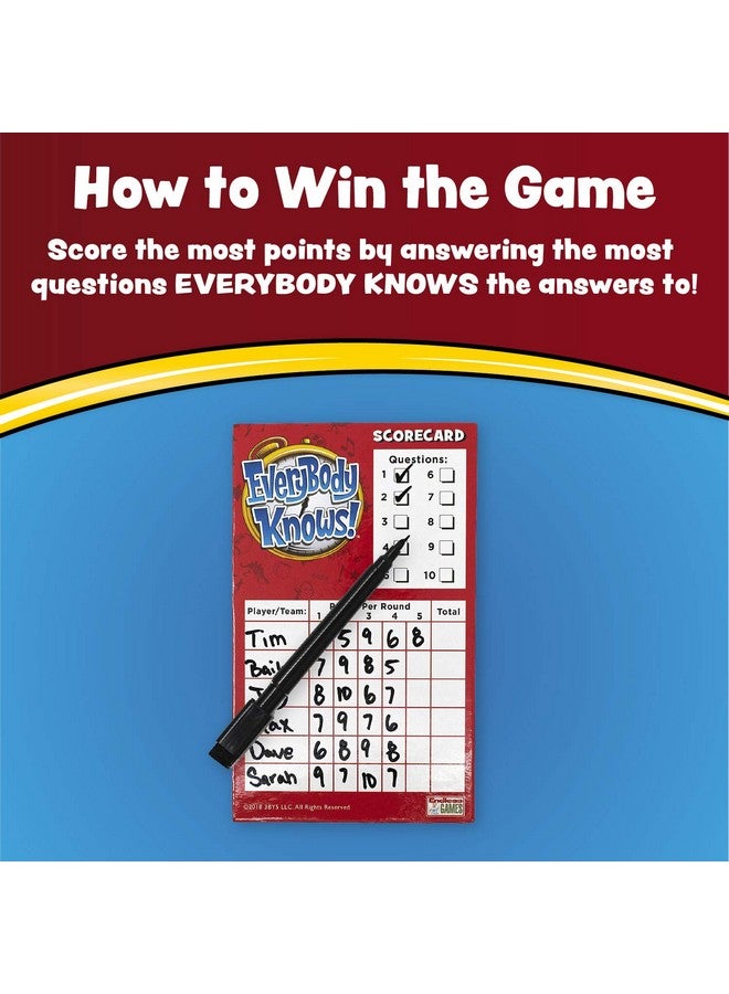 Endless Games Everybody Knows! - Trivia Card Game - 2018 Edition - Image 4