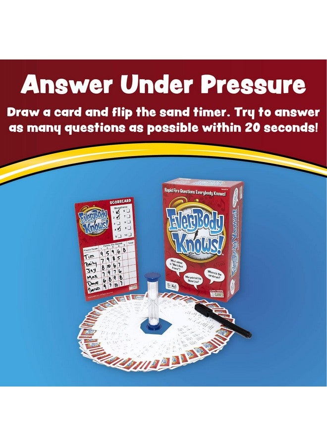 Endless Games Everybody Knows! - Trivia Card Game - 2018 Edition - Image 3