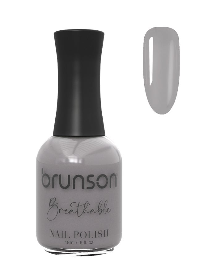 brunson Breathable Nail Polish Halal nail polish Wudu friendly Quick-Dry Vegan long lasting but easy peel off   18ml BH243