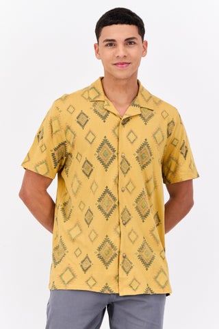 Men Regular Fit Aztec Pattern Short Sleeve Casual Shirts, Multicolor - pzsku/ZDD9D48D4B9955FDEECFAZ/45/1746202994/ae731609-0797-417a-93e3-96948011e887