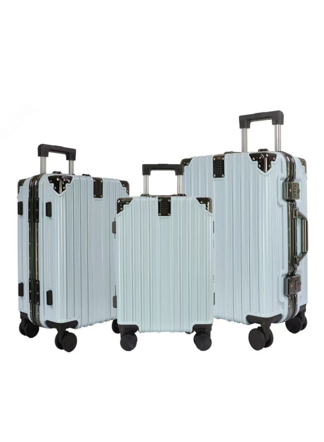 فيبتور طقم حقائب سفر فاخرة صلبة بدون سحاب، مزودة بقفل TSA مزدوج، وعجلات دوارة صامتة بزاوية 360 درجة، ومقبض من سبائك الألومنيوم.