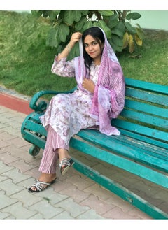 enzo plus Stitched Salwar Kameez with Dupatta  - Image 2