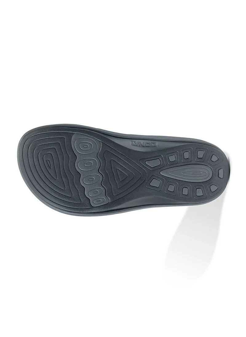 aetrex Bali Orthotic Slides For Men Charcoal