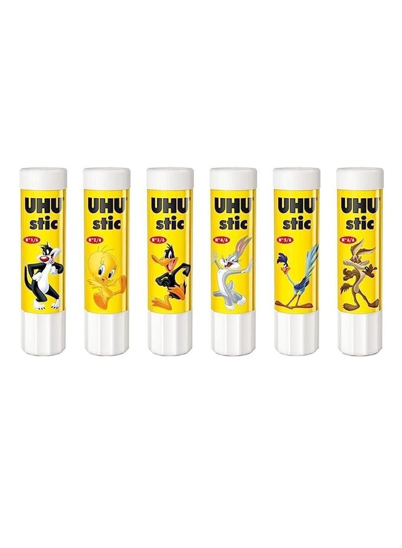 UHU 6-Piece Glue Stick 21gm Content - Image 2