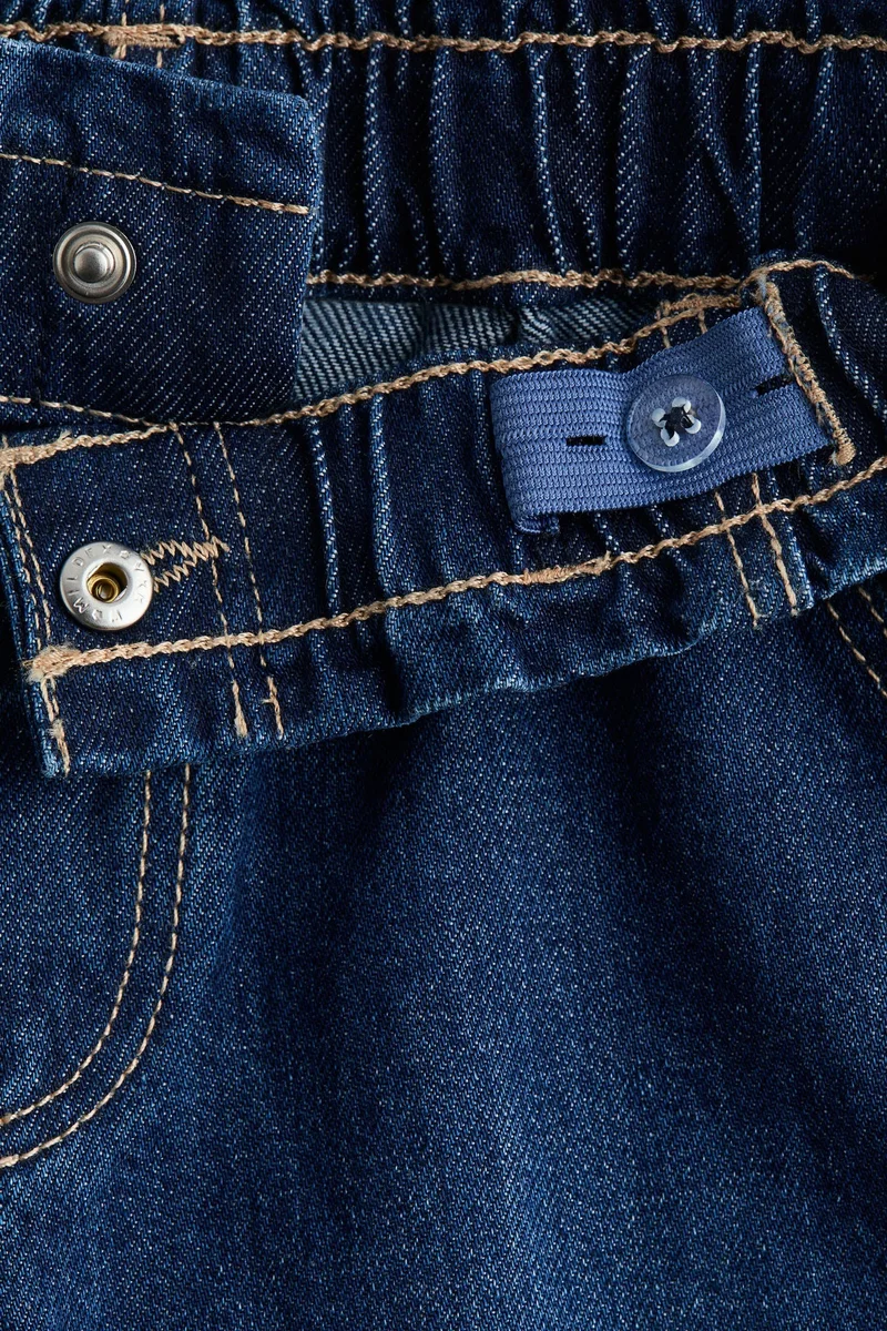 H&M Wide leg paper bag jeans