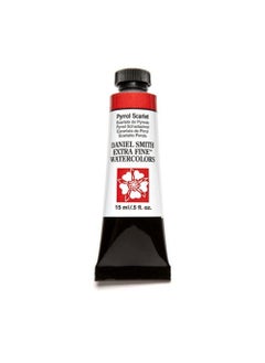 Daniel Smith Daniel Smith Extra Fine Watercolor 15ml Paint Tube, Pyrrol Scarlet  - Image 1