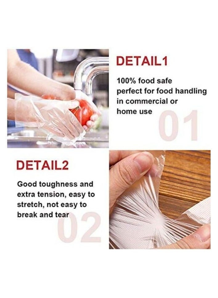 Promass 500Pcs Plastic Disposable Gloves - Image 2