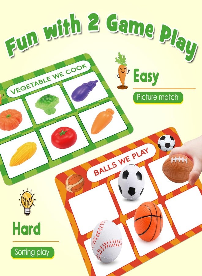 Toyze Montessori Toys for 3 4 5 6 Year Olds Boys & Girls | 58-Piece Fun Sorting Games with Mystery Box | Engaging Preschool Learning & Speech Therapy Toys | Great Birthday for Grandkids - Image 3