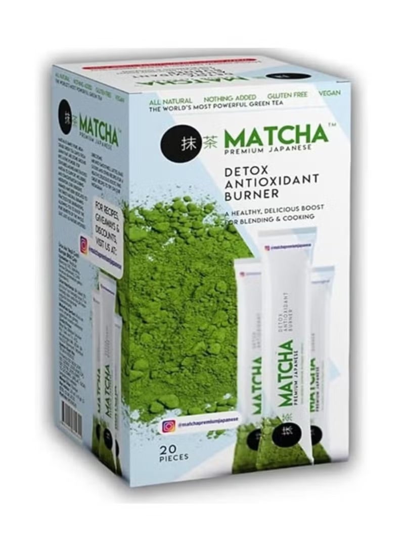 MATCHA Premium Japanese Tea Burner Antioxidant & Detox