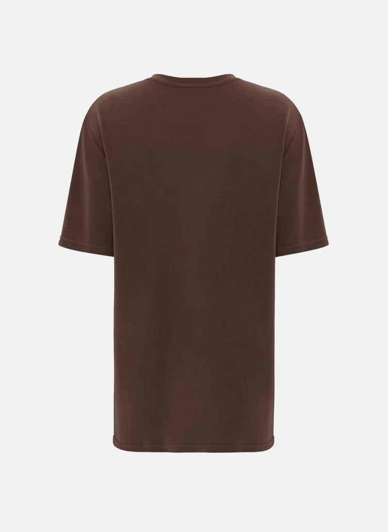 Lichi Loose-fitting jersey T-shirt