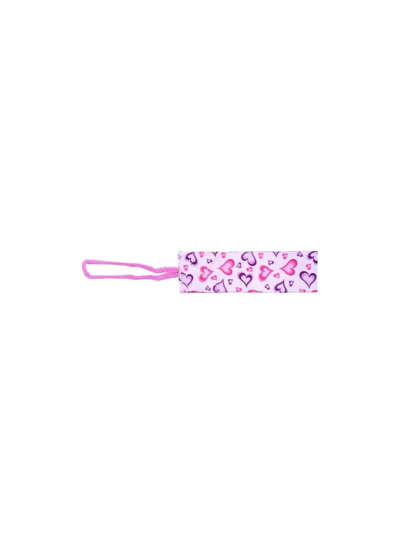 Pixie Pem14 Heart Print Pacifier Holder - Image 2